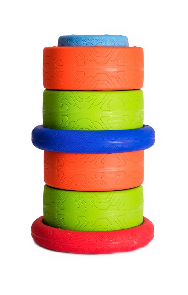 Set Of 3 Play Tyres