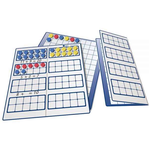 Magnetic Boards and Counters (Set of 3)