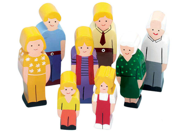 Wooden People Of The World Play Set