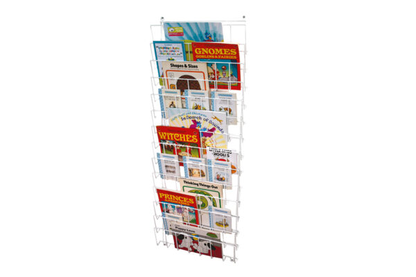 Vertical Wall Book Rack